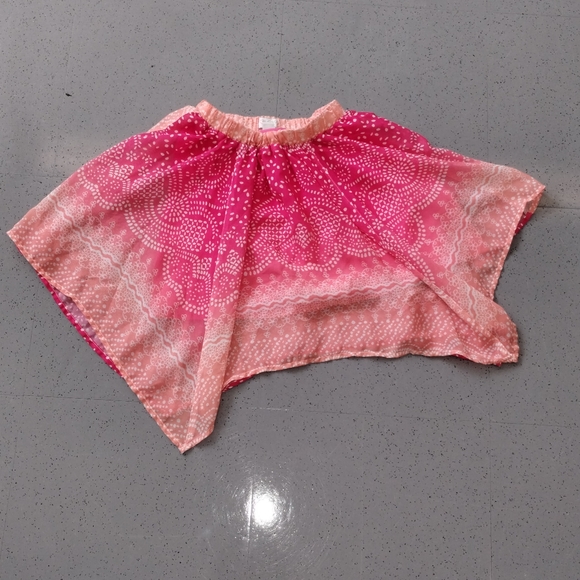 Est 1989 Place Girl Beautiful Bright Pink Skirt Pixie Boho cottage core Flowy - Picture 5 of 9